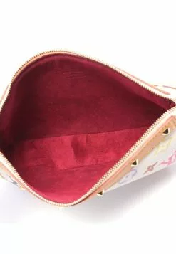 Pre-loved LOUIS VUITTON Pochette Accessoires Classic Monogram multi white Handbag PVC Genuine Leather white 10 Pre-loved LOUIS VUITTON Pochette Accessoires Classic Monogram multi white Handbag PVC Genuine Leather white -Louis Vuitton Shop louis vuitton 8769 4971636 3