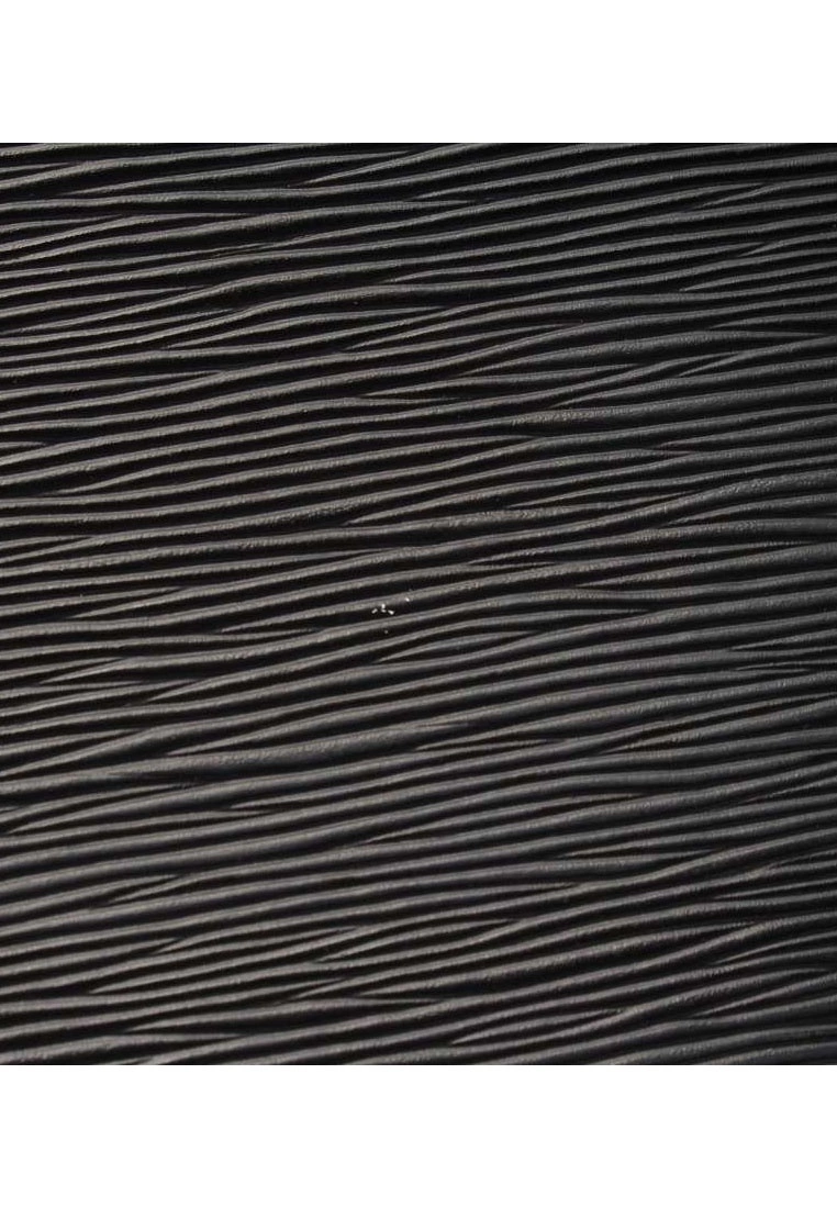 Pre-loved LOUIS VUITTON Gemo Waved Pattern Genuine Leather Shoulder Bag Black 9 Pre-loved LOUIS VUITTON Gemo Waved Pattern Genuine Leather Shoulder Bag Black - Image 7