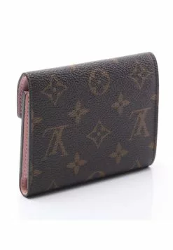 Pre-loved LOUIS VUITTON Portefeuille Victorine Classic Monogram ballet pink tri-fold Wallet PVC Brown Light Pink -Louis Vuitton Shop louis vuitton 8778 8391636 2