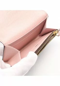 Pre-loved LOUIS VUITTON Porte-monnaie Rosalie Classic Monogram ballet pink Coin Pouch PVC Genuine Leather Brown Light Pink -Louis Vuitton Shop louis vuitton 8781 0691636 3