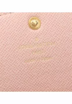 Pre-loved LOUIS VUITTON Porte-monnaie Rosalie Classic Monogram ballet pink Coin Pouch PVC Genuine Leather Brown Light Pink -Louis Vuitton Shop louis vuitton 8781 0691636 4
