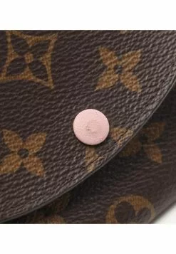 Pre-loved LOUIS VUITTON Porte-monnaie Rosalie Classic Monogram ballet pink Coin Pouch PVC Genuine Leather Brown Light Pink -Louis Vuitton Shop louis vuitton 8781 0691636 5
