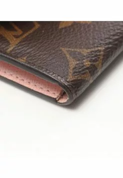 Pre-loved LOUIS VUITTON Porte-monnaie Rosalie Classic Monogram ballet pink Coin Pouch PVC Genuine Leather Brown Light Pink -Louis Vuitton Shop louis vuitton 8781 0691636 6