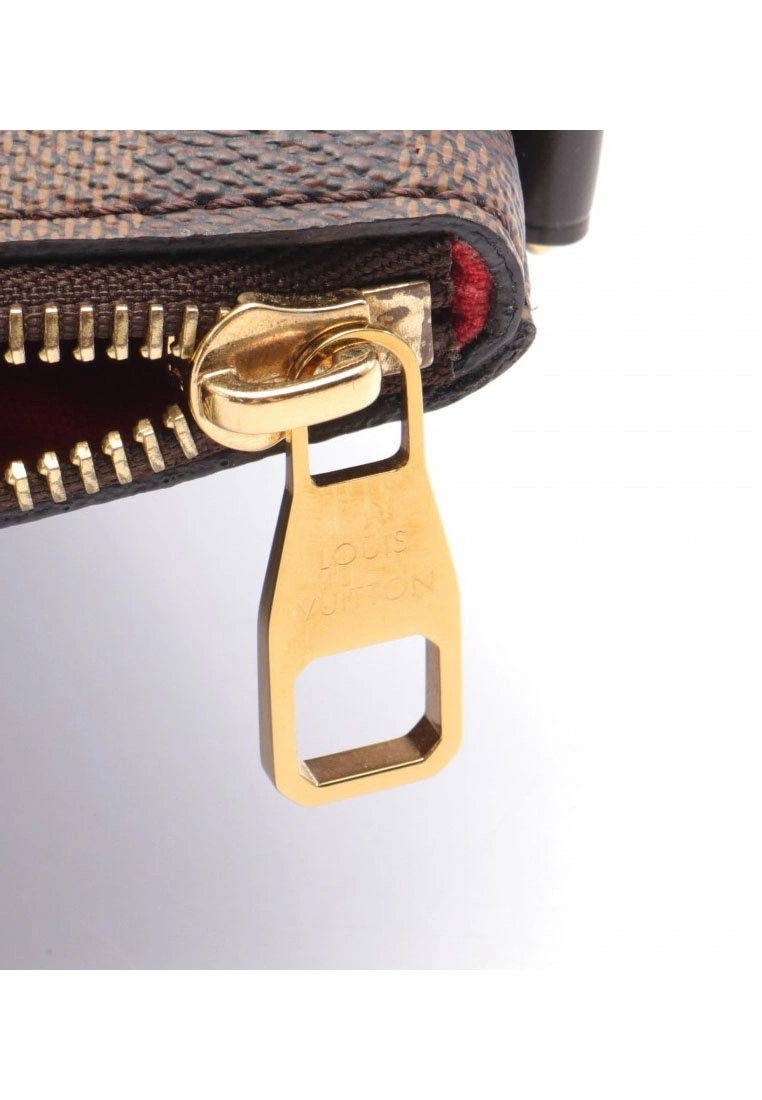 Pre-loved LOUIS VUITTON Siena PM Black chessboard Handbag PVC Genuine Leather Brown 2 Way Style 9 Pre-loved LOUIS VUITTON Siena PM Black chessboard Handbag PVC Genuine Leather Brown 2 Way Style - Image 7