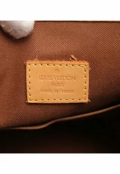 Pre-loved LOUIS VUITTON Batignolles Classic Monogram Handbag PVC Genuine Leather Brown -Louis Vuitton Shop louis vuitton 8784 7181636 4