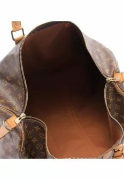 Pre-loved LOUIS VUITTON Keepall Bandouliere55 Classic Monogram Duffle Bag PVC Genuine Leather Brown 2 Way Style 12 Pre-loved LOUIS VUITTON Keepall Bandouliere55 Classic Monogram Duffle Bag PVC Genuine Leather Brown 2 Way Style -Louis Vuitton Shop louis vuitton 8784 7491636 3