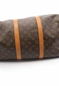 Pre-loved LOUIS VUITTON Keepall Bandouliere55 Classic Monogram Duffle Bag PVC Genuine Leather Brown 2 Way Style 14 Pre-loved LOUIS VUITTON Keepall Bandouliere55 Classic Monogram Duffle Bag PVC Genuine Leather Brown 2 Way Style -Louis Vuitton Shop louis vuitton 8784 7491636 5