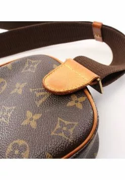 Pre-loved LOUIS VUITTON Pochette Gange Classic Monogram handcarry bag PVC Genuine Leather Brown -Louis Vuitton Shop louis vuitton 8786 4481636 6