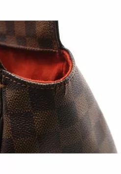 Pre-loved LOUIS VUITTON Parioli GM Black chessboard Shoulder Bag Tote Bag PVC Genuine Leather Brown -Louis Vuitton Shop louis vuitton 8792 6481636 6