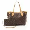 Pre-loved LOUIS VUITTON Neverfull PM Classic Monogram peach red Handbag Tote Bag PVC Genuine Leather Brown -Louis Vuitton Shop louis vuitton 8795 0781636 1