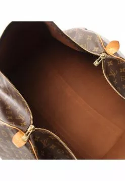 Pre-loved LOUIS VUITTON Keepall55 Classic Monogram Duffle Bag PVC Genuine Leather Brown -Louis Vuitton Shop louis vuitton 8801 8881636 3