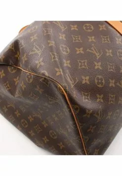 Pre-loved LOUIS VUITTON Keepall55 Classic Monogram Duffle Bag PVC Genuine Leather Brown -Louis Vuitton Shop louis vuitton 8802 8881636 6
