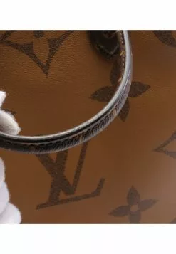 Pre-loved LOUIS VUITTON OnTheGo GM Classic Monogram Giant Reverse Shoulder Bag Tote Bag PVC Brown Beige 2 Way Style -Louis Vuitton Shop louis vuitton 8813 2581636 6