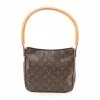 Pre-loved LOUIS VUITTON Looping MM Classic Monogram Shoulder Bag PVC Genuine Leather Brown -Louis Vuitton Shop louis vuitton 8815 7281636 1