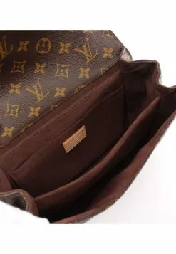 Pre-loved LOUIS VUITTON Pochette Metis MM Classic Monogram Handbag PVC Genuine Leather Brown 2 Way Style -Louis Vuitton Shop louis vuitton 8817 7581636 3