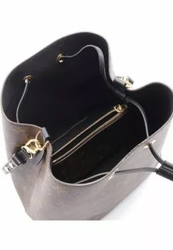 Pre-loved LOUIS VUITTON Neo Noe Classic Monogram Black Shoulder Bag PVC Genuine Leather Brown Black -Louis Vuitton Shop louis vuitton 8821 3491636 3