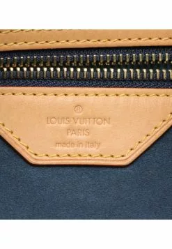 Pre-loved LOUIS VUITTON Daily GM Classic Monogram Denim single Shoulder Bag Denim Genuine Leather Blue -Louis Vuitton Shop louis vuitton 8822 8291636 4