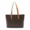 Pre-loved LOUIS VUITTON Luco Classic Monogram Shoulder Bag Tote Bag PVC Genuine Leather Brown