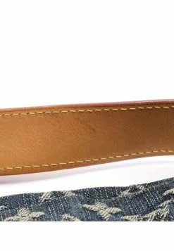 Pre-loved LOUIS VUITTON Daily GM Classic Monogram Denim single Shoulder Bag Denim Genuine Leather Blue -Louis Vuitton Shop louis vuitton 8823 8291636 5