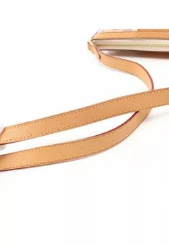 Pre-loved LOUIS VUITTON Siracusa MM white checkered Shoulder Bag PVC Genuine Leather white -Louis Vuitton Shop louis vuitton 8826 3381636 6