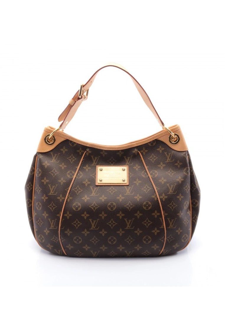Pre-loved LOUIS VUITTON Galleria PM Classic Monogram single Shoulder Bag PVC Genuine Leather Brown 3 Pre-loved LOUIS VUITTON Galleria PM Classic Monogram single Shoulder Bag PVC Genuine Leather Brown