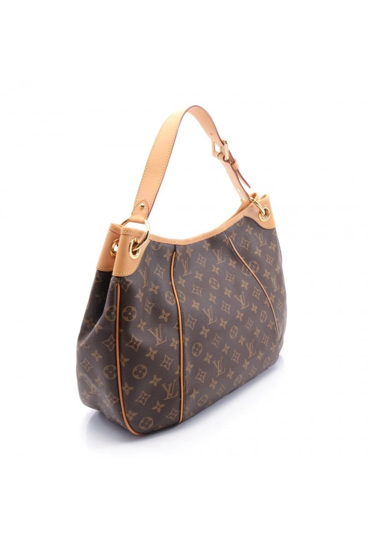 Pre-loved LOUIS VUITTON Galleria PM Classic Monogram single Shoulder Bag PVC Genuine Leather Brown 4 Pre-loved LOUIS VUITTON Galleria PM Classic Monogram single Shoulder Bag PVC Genuine Leather Brown - Image 2