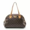 Pre-loved LOUIS VUITTON Montorgueil GM Classic Monogram Shoulder Bag PVC Genuine Leather Brown -Louis Vuitton Shop louis vuitton 8833 1702636 1
