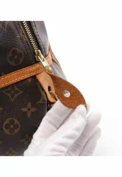 Pre-loved LOUIS VUITTON Montorgueil GM Classic Monogram Shoulder Bag PVC Genuine Leather Brown -Louis Vuitton Shop louis vuitton 8834 1702636 6