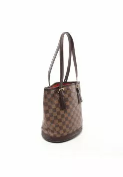 Pre-loved LOUIS VUITTON Malle Black chessboard Shoulder Bag Tote Bag PVC Genuine Leather Brown 11 Pre-loved LOUIS VUITTON Malle Black chessboard Shoulder Bag Tote Bag PVC Genuine Leather Brown -Louis Vuitton Shop louis vuitton 8838 8312636 2