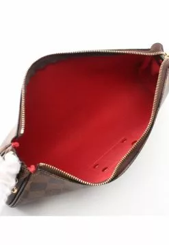 Pre-loved LOUIS VUITTON EVA Black chessboard Chain Handbag PVC Genuine Leather Brown 2 Way Style -Louis Vuitton Shop louis vuitton 8840 5702636 3