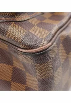 Pre-loved LOUIS VUITTON Melville Black chessboard Shoulder Bag PVC Genuine Leather Brown -Louis Vuitton Shop louis vuitton 8878 7618736 5