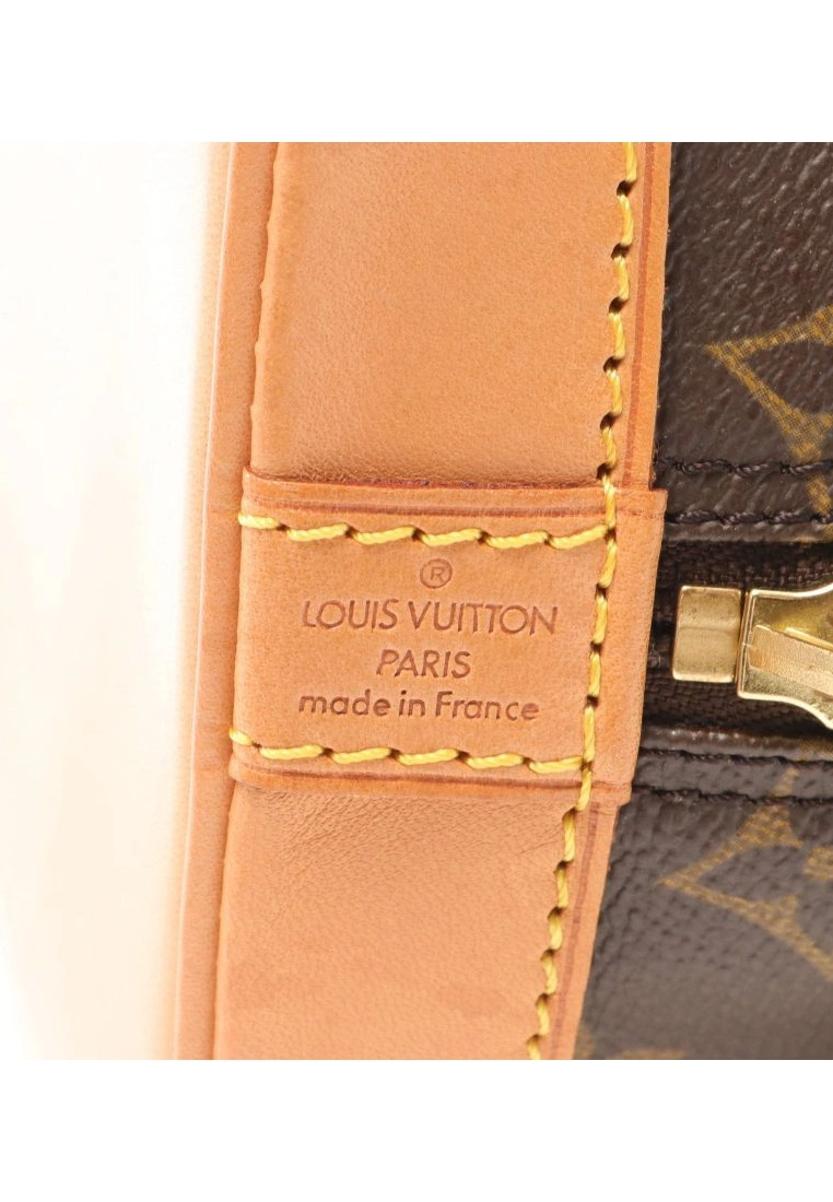 Pre-loved LOUIS VUITTON Alma Handbag Monogram Canvas PM 6 Pre-loved LOUIS VUITTON Alma Handbag Monogram Canvas PM - Image 4