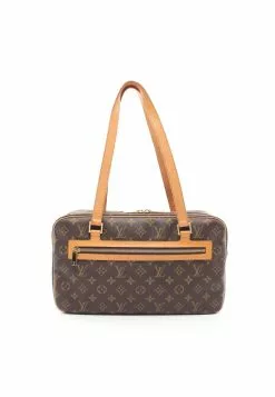 Pre-loved LOUIS VUITTON Shoulder Bag Cite GM Monogram Pvc Leather Brown 