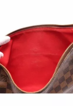 Pre-loved LOUIS VUITTON Bloomsbury PM Black chessboard Shoulder Bag PVC Genuine Leather Brown -Louis Vuitton Shop louis vuitton 9079 4278736 8