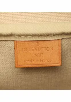 Pre-loved LOUIS VUITTON Deauville Bowling Vanity Classic Monogram Handbag PVC Genuine Leather Brown -Louis Vuitton Shop louis vuitton 9081 1378736 4