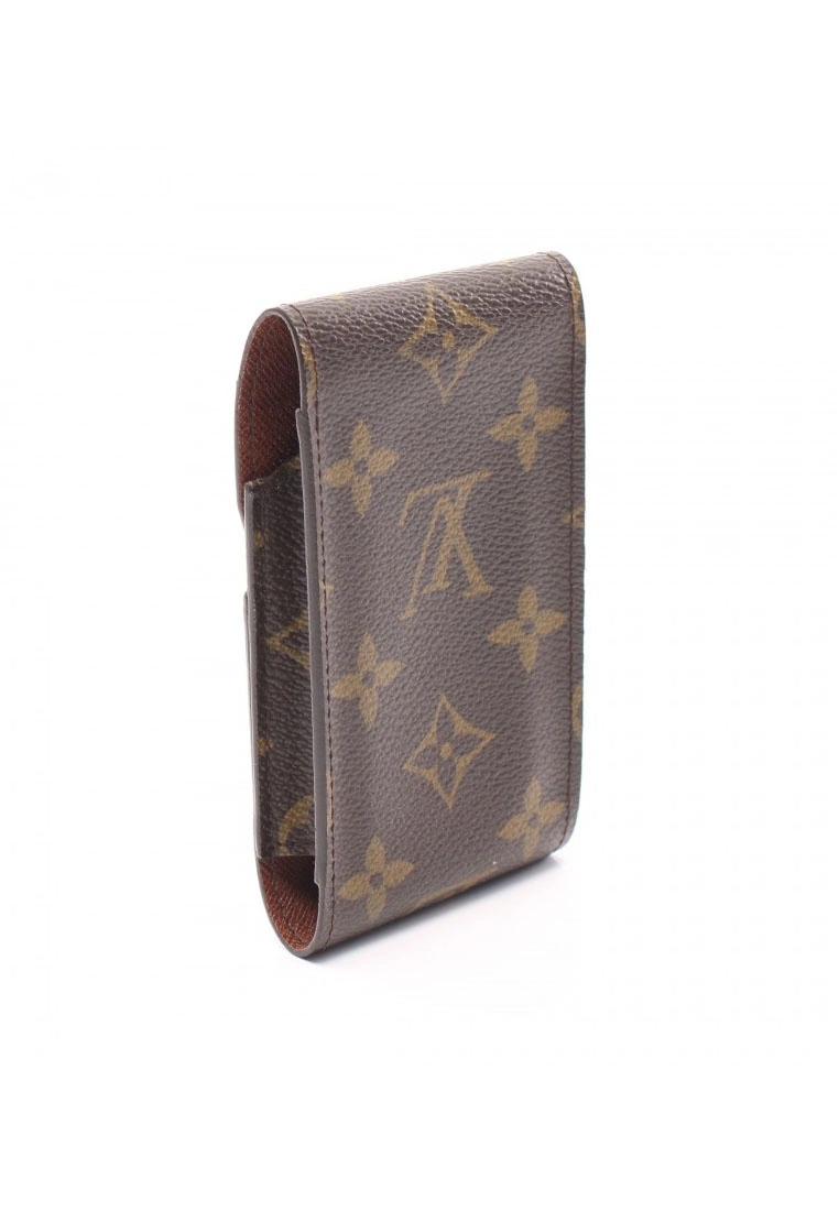 Pre-loved LOUIS VUITTON Etui Classic Monogram box cigarette case PVC Brown 4 Pre-loved LOUIS VUITTON Etui Classic Monogram box cigarette case PVC Brown - Image 2