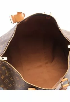 Pre-loved LOUIS VUITTON Keepall Bandouliere50 Classic Monogram luggage PVC Genuine Leather Brown 2 Way Style -Louis Vuitton Shop louis vuitton 9103 7478736 3