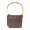 Pre-loved LOUIS VUITTON Looping MM Classic Monogram Shoulder Bag PVC Genuine Leather Brown -Louis Vuitton Shop louis vuitton 9110 1478736 1