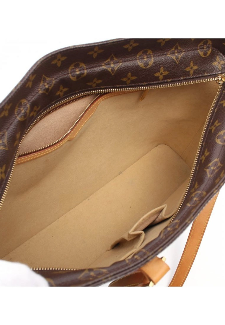 Pre-loved LOUIS VUITTON Luco Classic Monogram Shoulder Bag Tote Bag PVC Genuine Leather Brown 5 Pre-loved LOUIS VUITTON Luco Classic Monogram Shoulder Bag Tote Bag PVC Genuine Leather Brown - Image 3