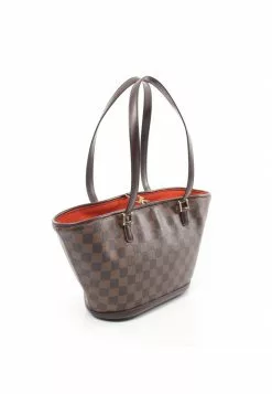 Pre-loved LOUIS VUITTON Manosque PM Black chessboard Shoulder Bag Tote Bag PVC Genuine Leather Brown 11 Pre-loved LOUIS VUITTON Manosque PM Black chessboard Shoulder Bag Tote Bag PVC Genuine Leather Brown -Louis Vuitton Shop louis vuitton 9119 4178736 2