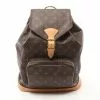 Pre-loved LOUIS VUITTON Montsouris GM Classic Monogram Backpack PVC Genuine Leather Brown -Louis Vuitton Shop louis vuitton 9121 1978736 1