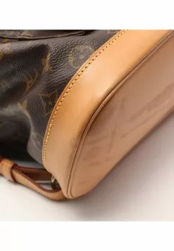 Pre-loved LOUIS VUITTON Montsouris GM Classic Monogram Backpack PVC Genuine Leather Brown -Louis Vuitton Shop louis vuitton 9122 1978736 5