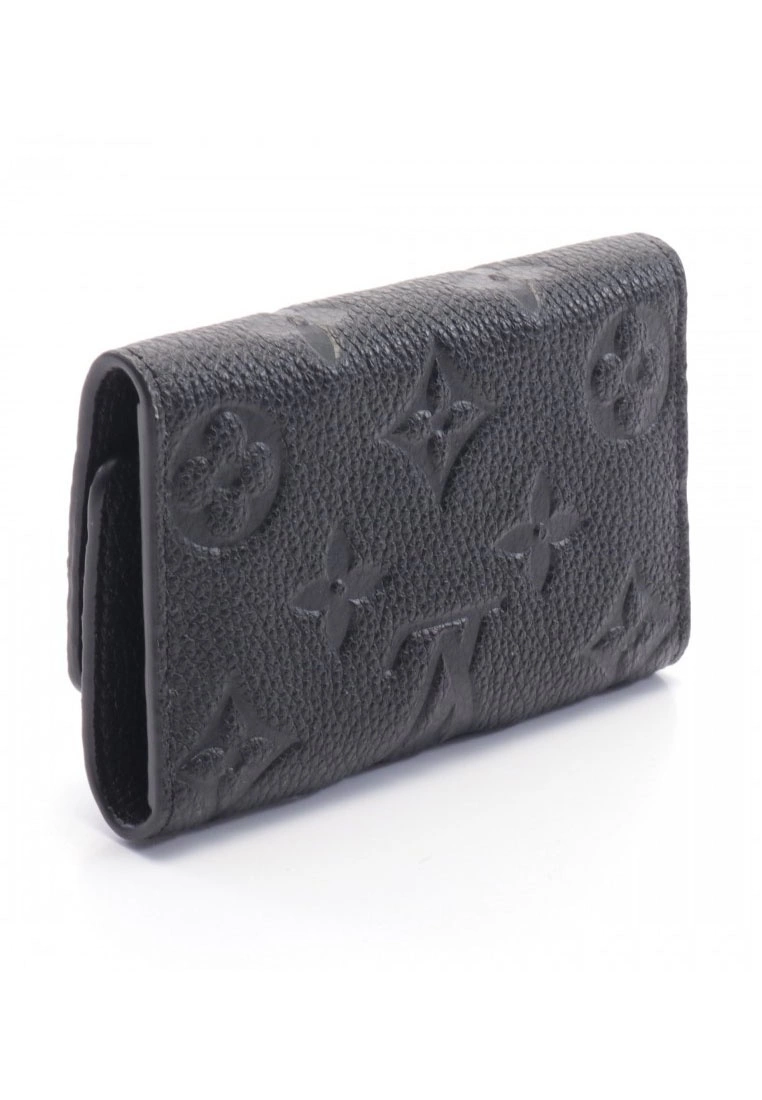 Pre-loved LOUIS VUITTON Multicore6 Classic Monogram empreinte mbossed 6 holes Key Pouch Genuine Leather Black 4 Pre-loved LOUIS VUITTON Multicore6 Classic Monogram empreinte mbossed 6 holes Key Pouch Genuine Leather Black - Image 2