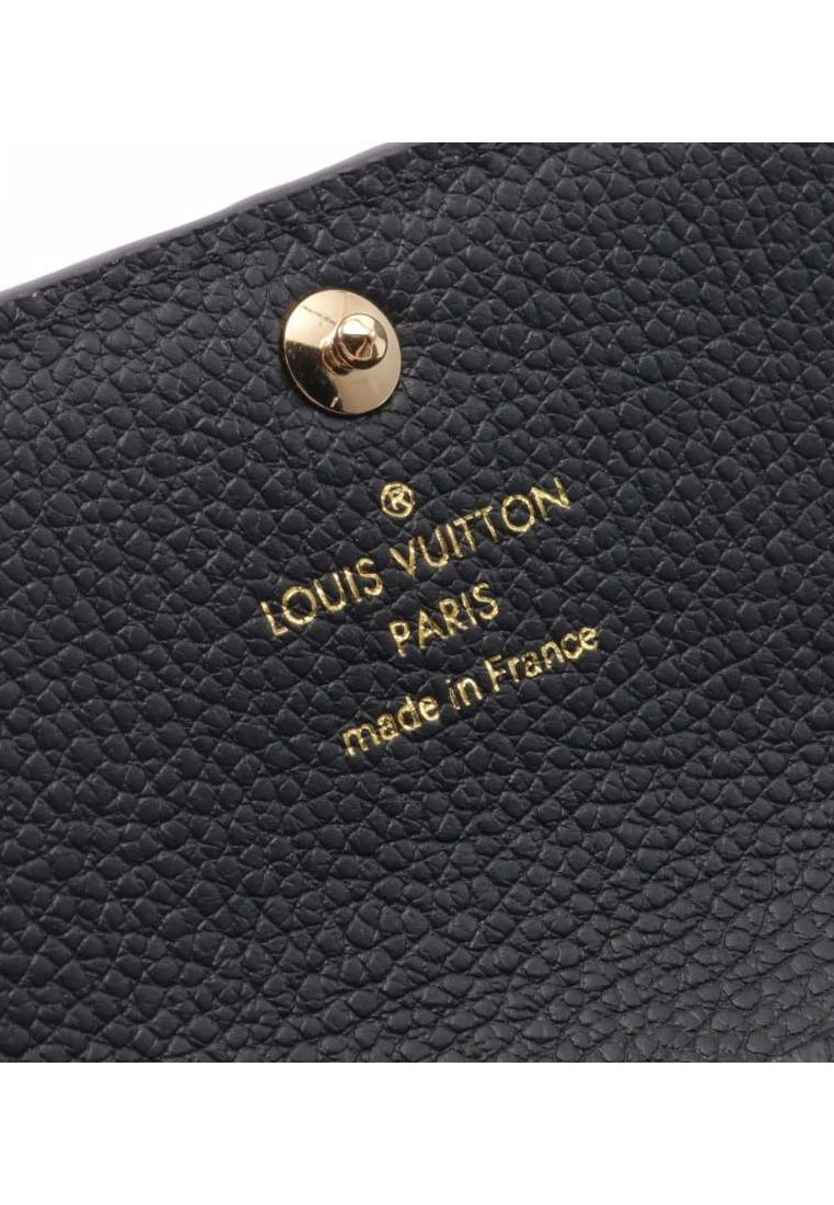 Pre-loved LOUIS VUITTON Multicore6 Classic Monogram empreinte mbossed 6 holes Key Pouch Genuine Leather Black 6 Pre-loved LOUIS VUITTON Multicore6 Classic Monogram empreinte mbossed 6 holes Key Pouch Genuine Leather Black - Image 4