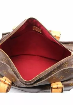 Pre-loved LOUIS VUITTON Multiple cite Classic Monogram Handbag PVC Genuine Leather Brown -Louis Vuitton Shop louis vuitton 9125 5978736 3