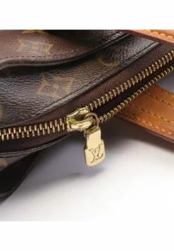 Pre-loved LOUIS VUITTON Multiple cite Classic Monogram Handbag PVC Genuine Leather Brown -Louis Vuitton Shop louis vuitton 9125 5978736 6