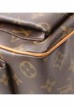 Pre-loved LOUIS VUITTON Multiple cite Classic Monogram Handbag PVC Genuine Leather Brown -Louis Vuitton Shop louis vuitton 9126 5578736 7