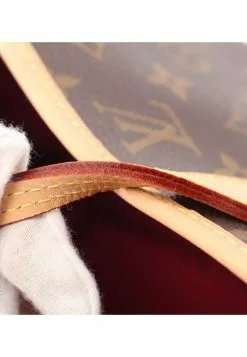 Pre-loved LOUIS VUITTON Neverfull MM Classic Monogram Pivot peony red Shoulder Bag Tote Bag PVC Genuine Leather Brown -Louis Vuitton Shop louis vuitton 9133 5778736 5