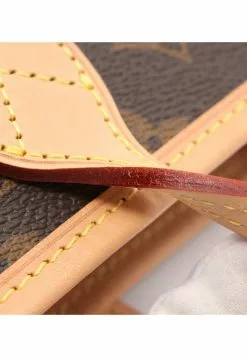 Pre-loved LOUIS VUITTON Neverfull PM Classic Monogram Pivot peony red Handbag Tote Bag PVC Genuine Leather Brown -Louis Vuitton Shop louis vuitton 9138 1778736 5