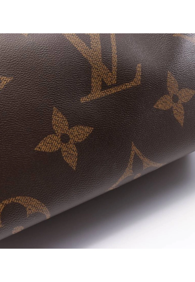 Pre-loved LOUIS VUITTON OnTheGo GM Old Flower Giant Reverse Shoulder Bag Tote Bag PVC Brown Beige 2 Way Style 9 Pre-loved LOUIS VUITTON OnTheGo GM Old Flower Giant Reverse Shoulder Bag Tote Bag PVC Brown Beige 2 Way Style - Image 7